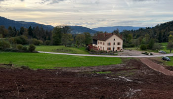 Terrain vue dégagée exposé sud